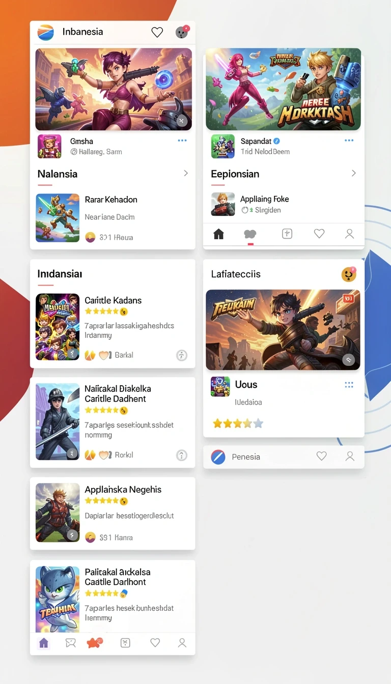 Beragam pilihan permainan menarik dalam aplikasi Aplikasi tuna68 Resmi dan Terpercaya di Android.