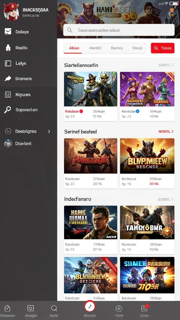 Beragam pilihan permainan menarik dalam aplikasi Aplikasi rajapamen Resmi dan Terpercaya di Android.