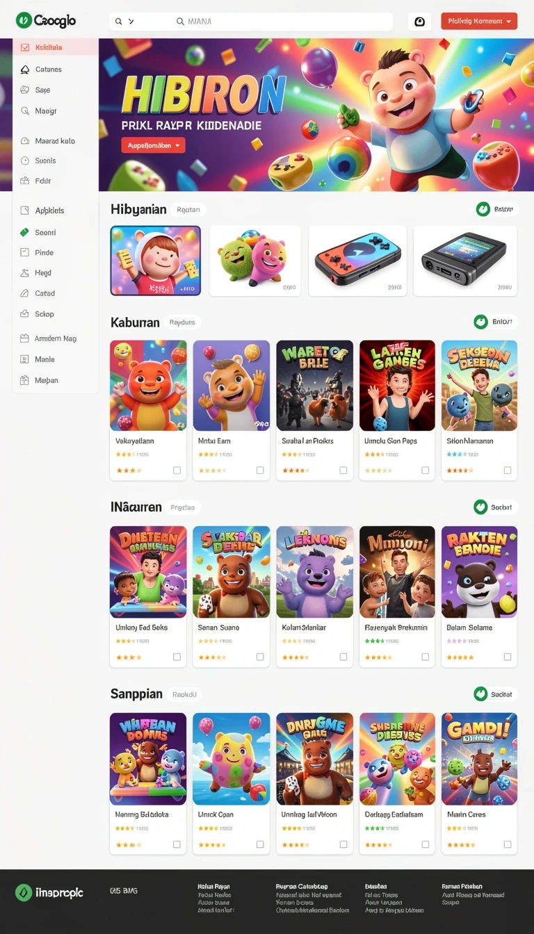 Beragam pilihan permainan menarik dalam aplikasi Aplikasi rich7 Resmi: Download dan Instalasi.